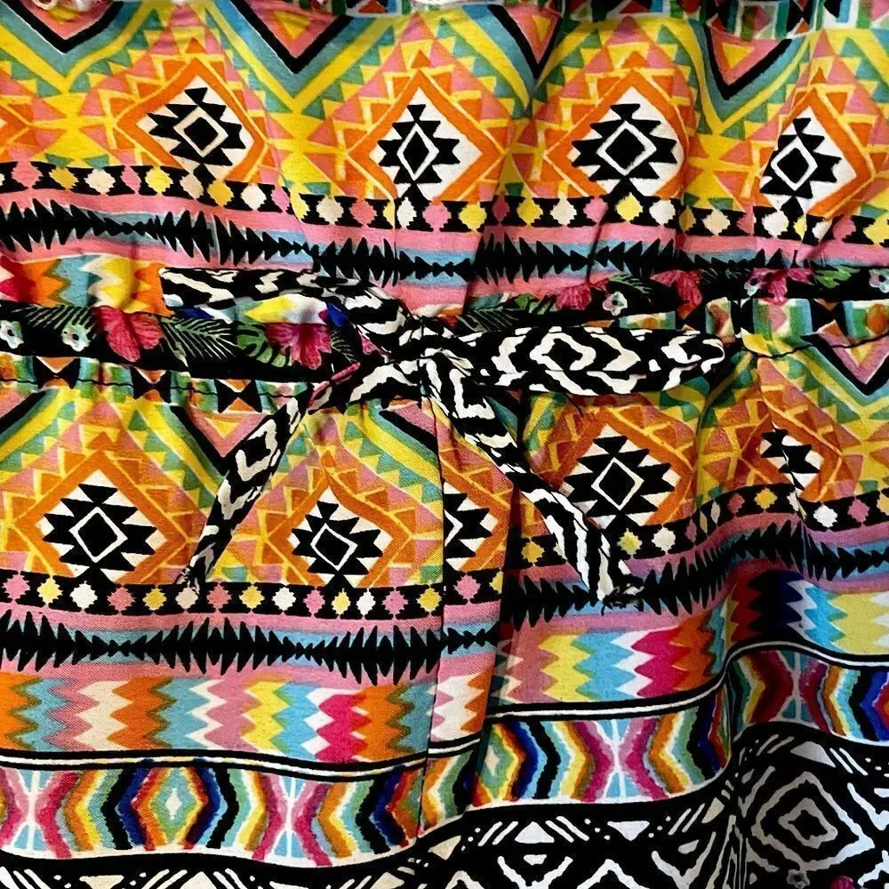 Dollhouse Girl’s Multicolored Romper. Size 4. - Picture 4 of 5